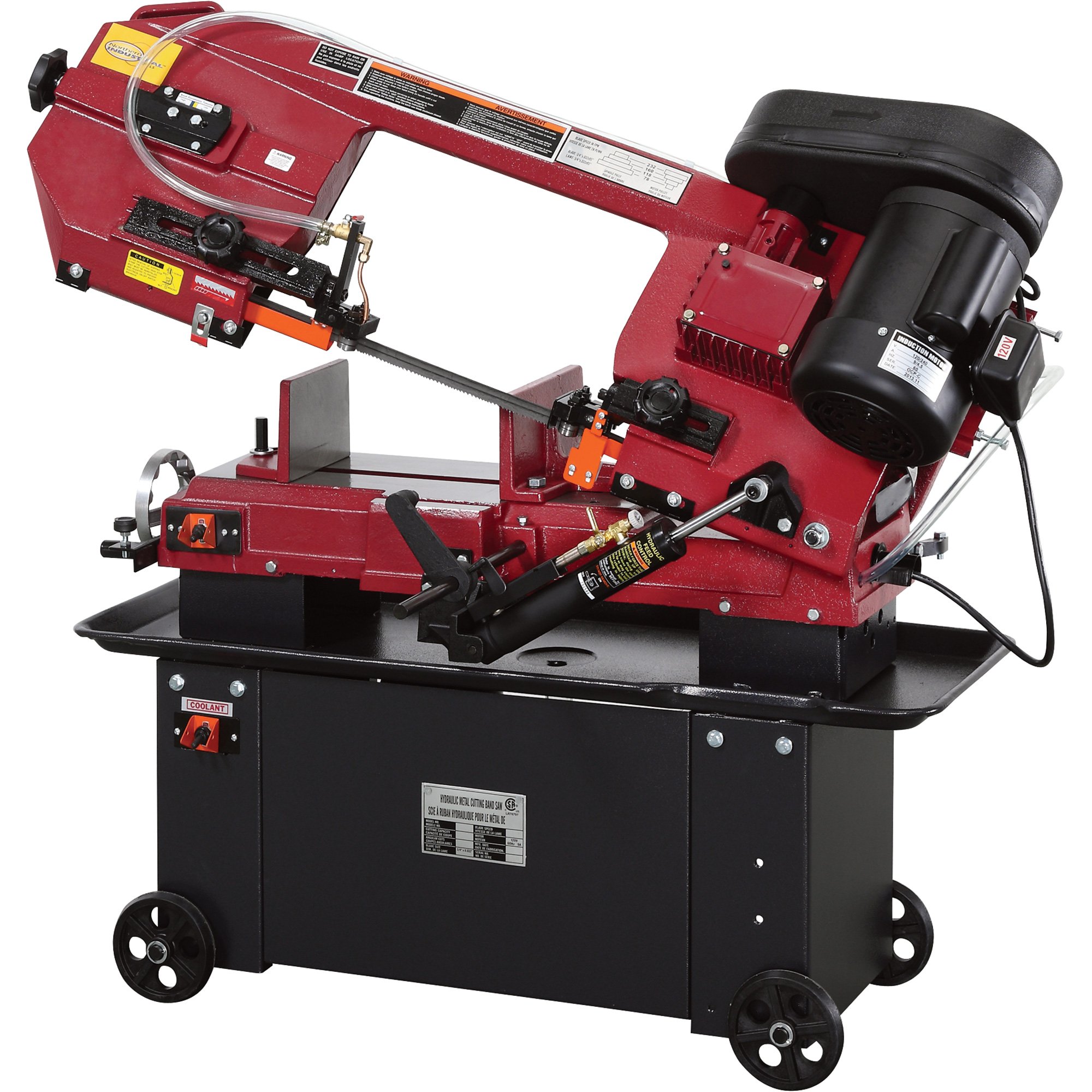 Northern Industrial Band Saw with Stand — 8in. x 12in., Model# TH203-004